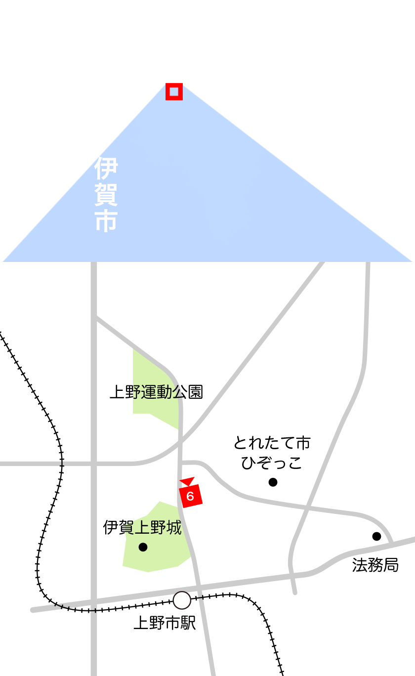 伊賀市地図